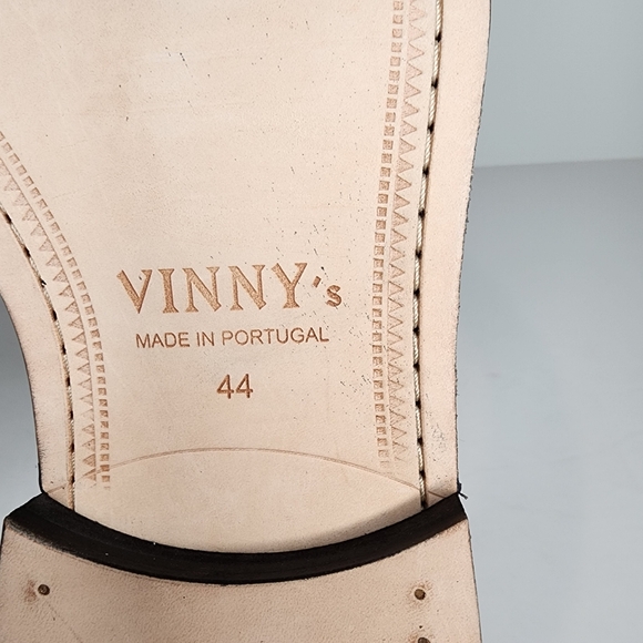 Vinnys Mens Vinny's Townee Slip on Penny Loafers in Brown Suede Size 44 - Picture 8 of 10